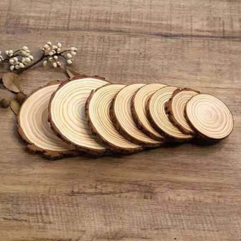 Madera natural de pino 4-16 cm diámetro