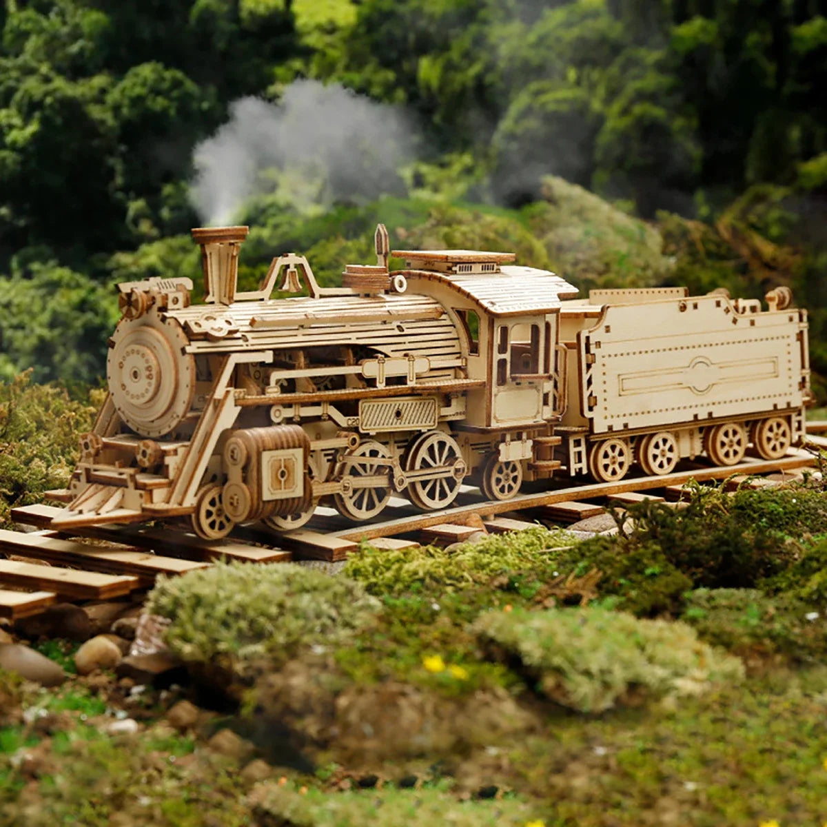 Maqueta 3D Locomotora Nagelmackers Indias Orientales