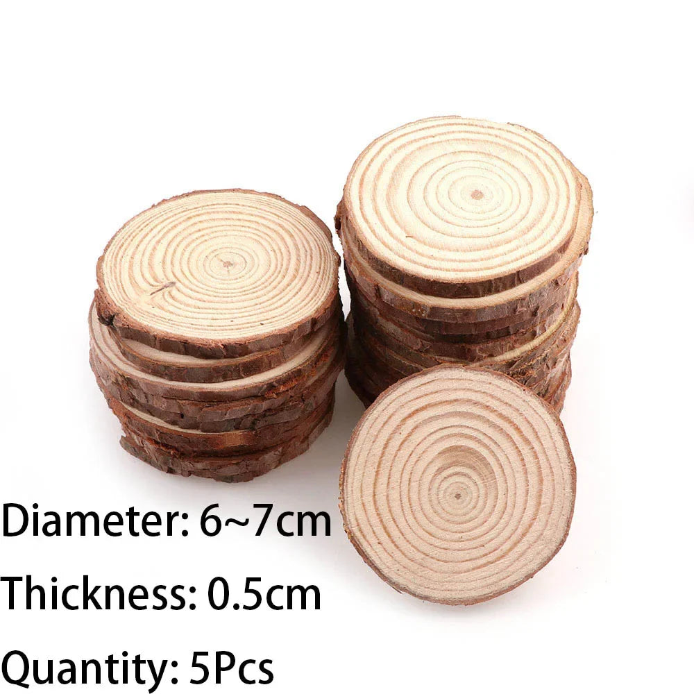 Madera natural de pino 4-16 cm diámetro