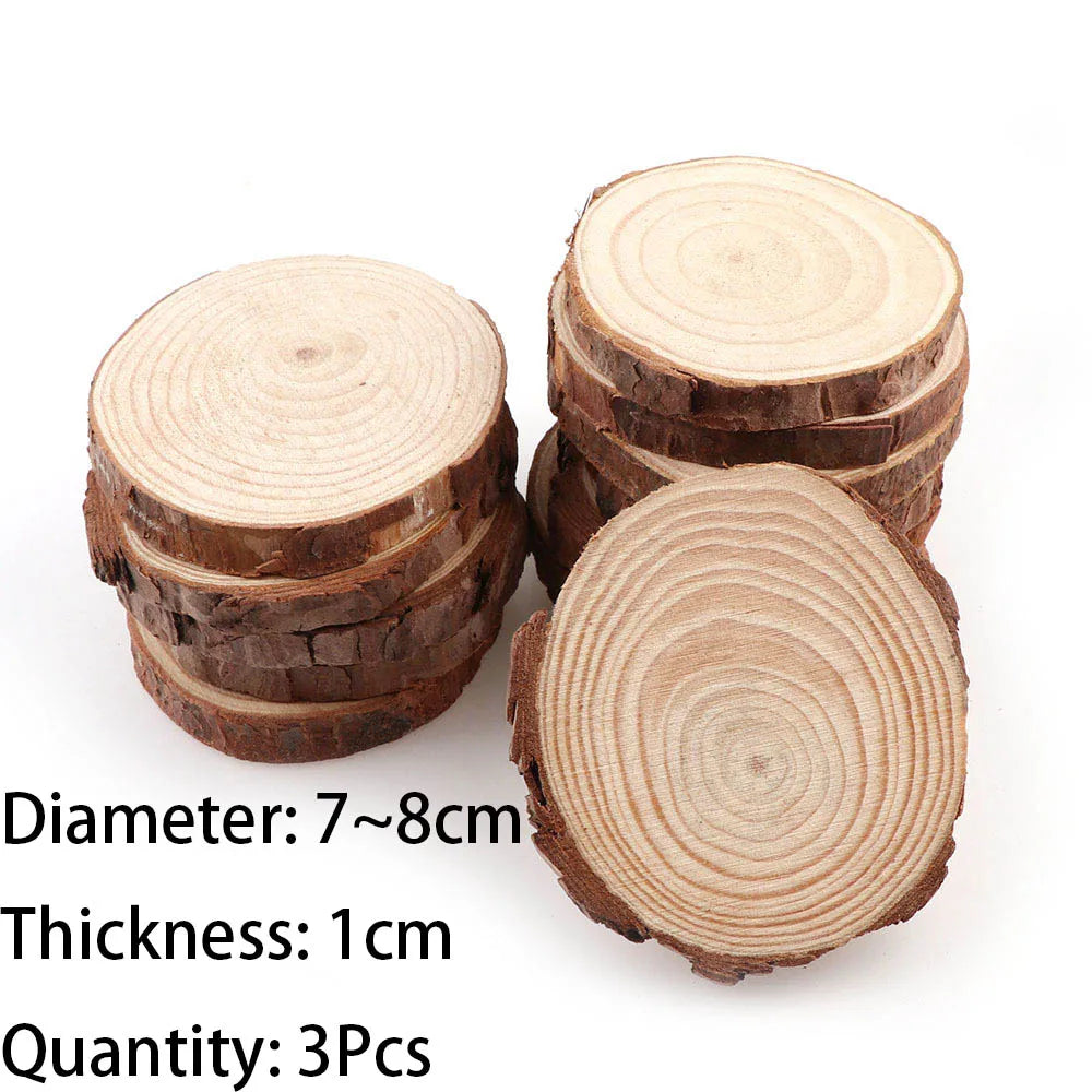 Madera natural de pino 4-16 cm diámetro