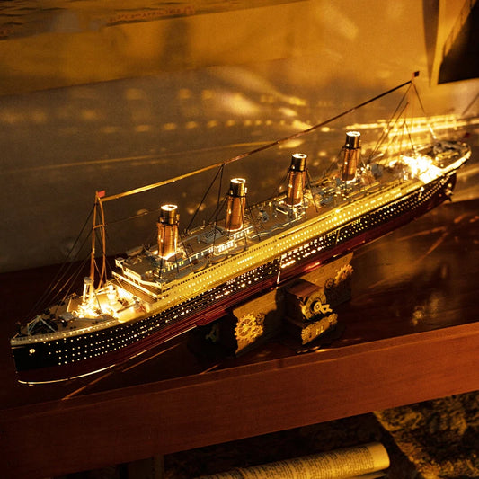 Maqueta ultrarealista Titanic