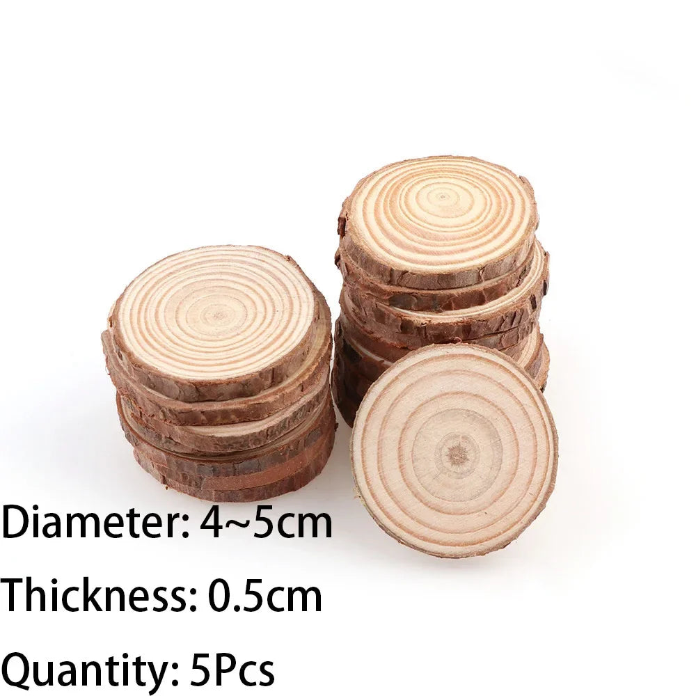 Madera natural de pino 4-16 cm diámetro