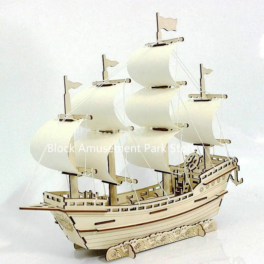 Maqueta 3D Galeón español